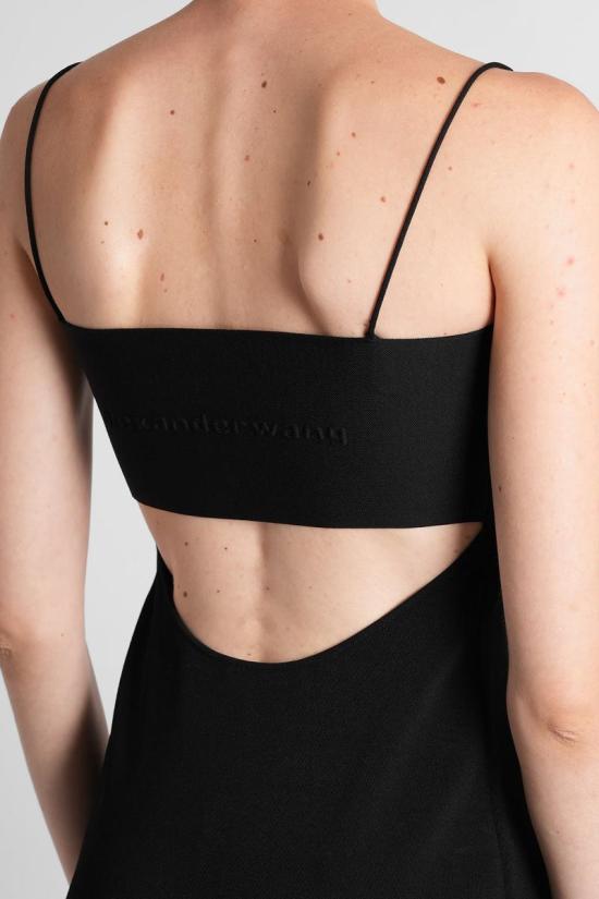 25FW 알렉산더 왕 숏 원피스 423074 1KC3251054 Black - ALEXANDER WANG