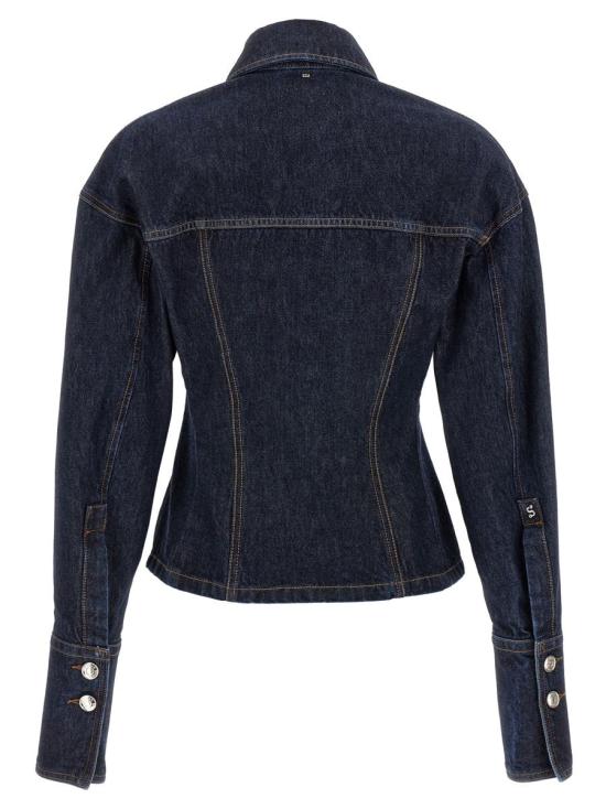 25SS 스포트막스 데님 자켓 2512041053600001 BLUE - SPORTMAX