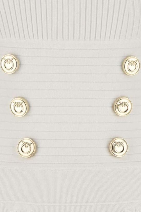  핑코 미디 원피스 102879A1LKZ04 White - PINKO