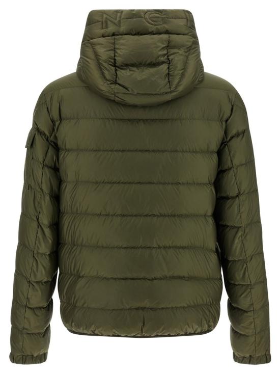 25FW 몽클레어 나잔 후드 쇼트 다운 자켓  K20911A00009597YF825 GREEN - MONCLER