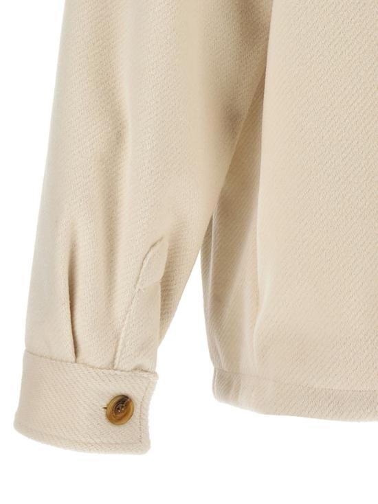  지씨디에스 자켓 FW23M23048166 WHITE - GCDS