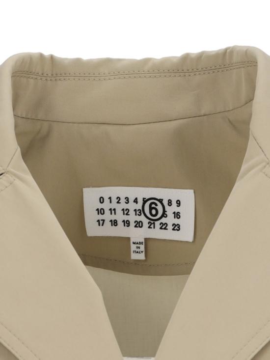 25SS MM6 메종마르지엘라 코트 S52AH0078 S78537113 Neutrals - MM6 MAISON MARGIELA