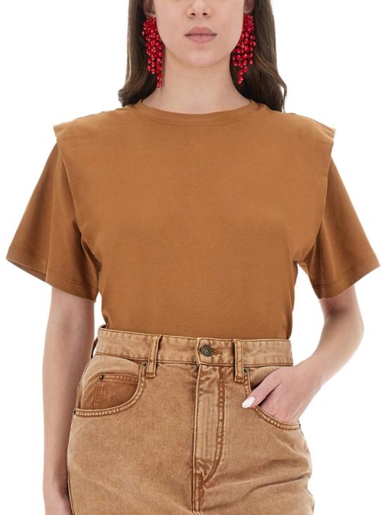 25FW 이자벨마랑 탑 TS0041FA A1N41I50CA Brown - ISABEL MARANT