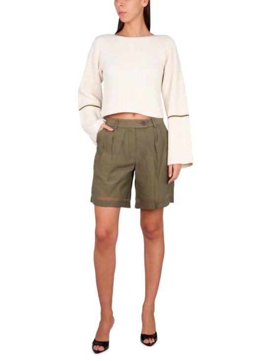  헬무트랭 숏팬츠 N02HW204 FJE Green - HELMUT LANG