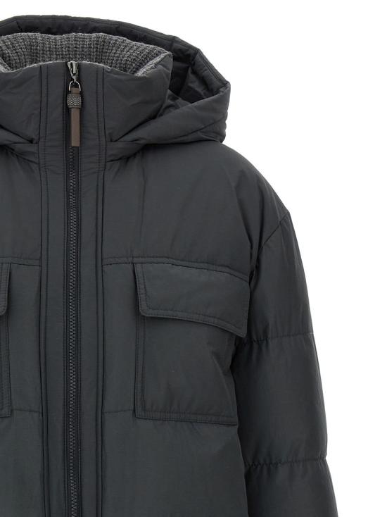 25FW 브루넬로 쿠치넬리 패딩 MG5017784C2126 GRAY - BRUNELLO CUCINELLI