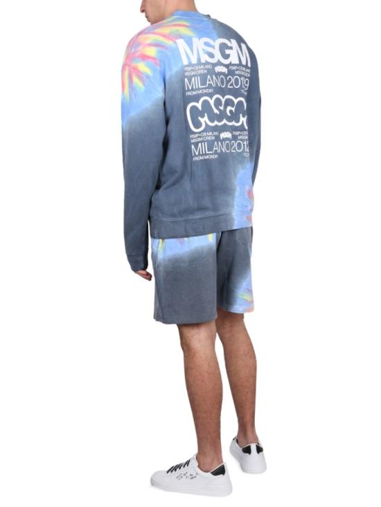  엠에스지엠 긴팔 티셔츠 3440MM98 23709288 Blue - MSGM