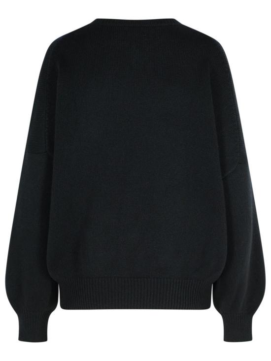 25FW 케이트 울프 캐시미어 스웨터 8894650 K650 200 Black - KHAITE