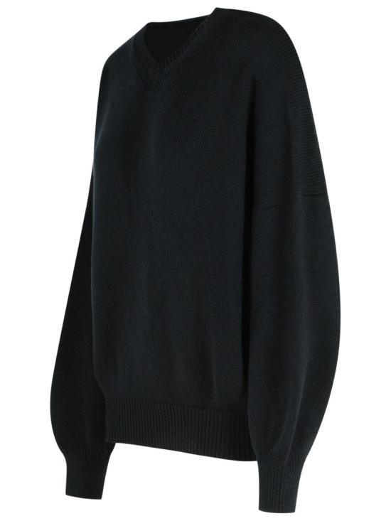 25FW 케이트 울프 캐시미어 스웨터 8894650 K650 200 Black - KHAITE