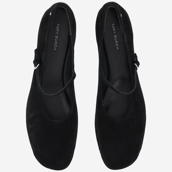 25FW 토리버치 플랫 슈즈 166106001 Black - TORY BURCH