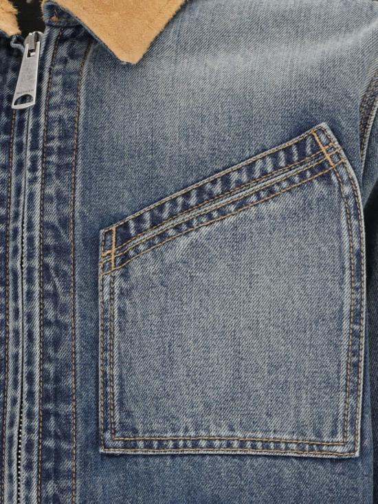 25SS 알렉산더 맥퀸 데님 자켓 809777 QTACM0439 Blue - ALEXANDER MCQUEEN