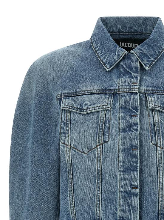  자크뮈스 데님 자켓 25HJAW00112AD0003833C BLUE - JACQUEMUS