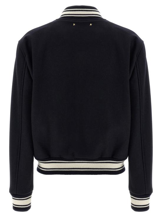  골든구스 봄버 자켓 GWP00832P0006185048650486 BLUE - GOLDEN GOOSE