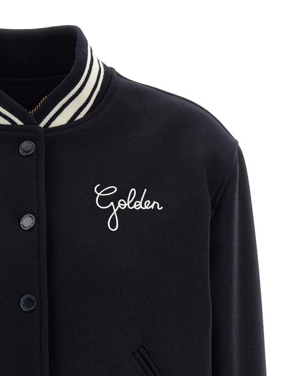  골든구스 봄버 자켓 GWP00832P0006185048650486 BLUE - GOLDEN GOOSE