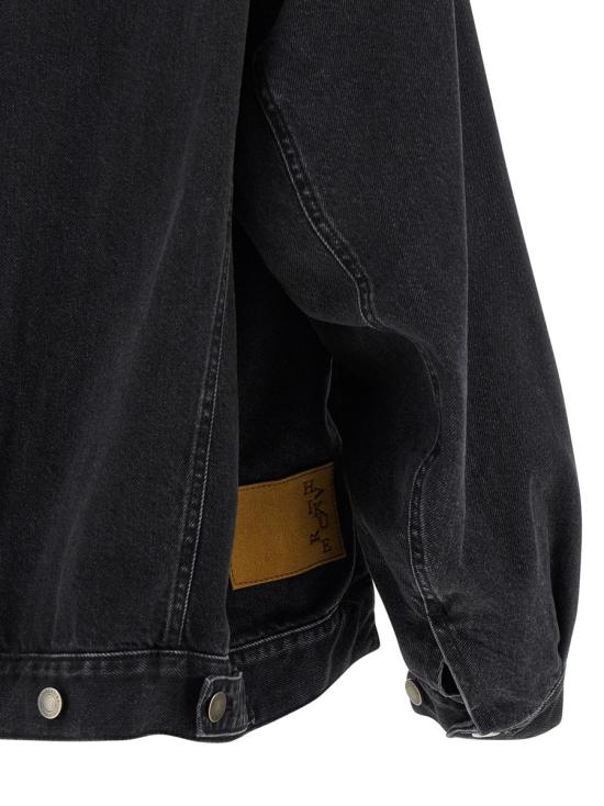 25FW 하이쿠레 데님 자켓 HEW09118DF173L0854L0854 Black - HAIKURE