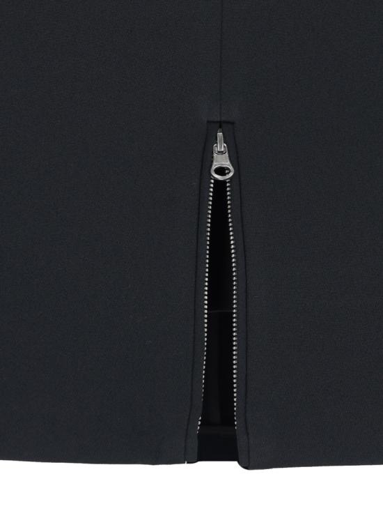  쿠레쥬 숏 스커트 324CJU180PL00079999 Black - COURREGES