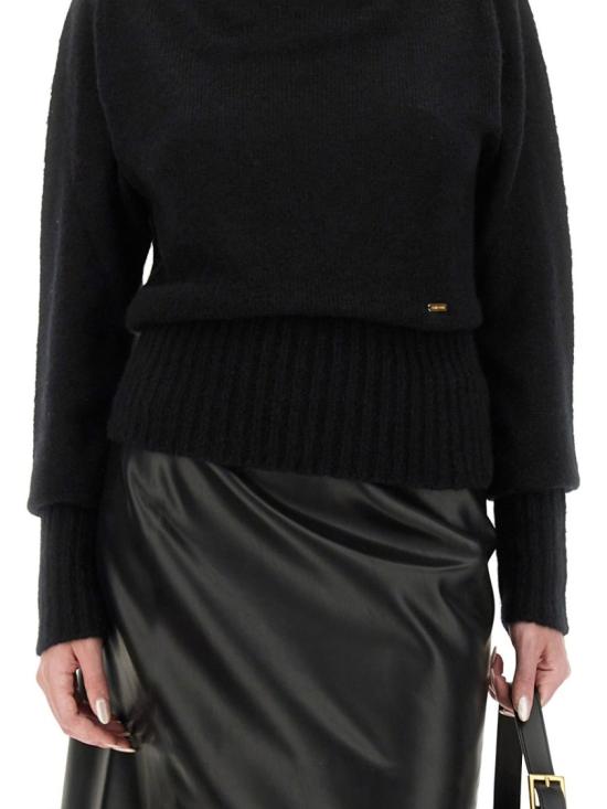 25FW 톰포드 스웨터 MAK1380 YAX921LB999 Black - TOMFORD