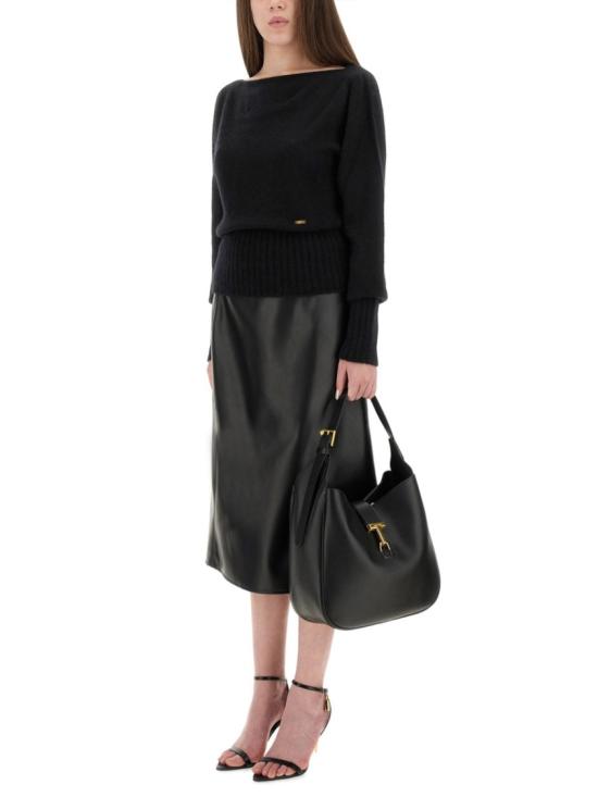 25FW 톰포드 스웨터 MAK1380 YAX921LB999 Black - TOMFORD