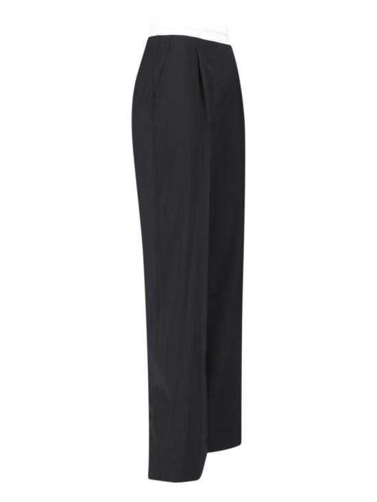 25FW 알렉산더 왕 스트레이트 팬츠 1WC3244748001 Black - ALEXANDER WANG