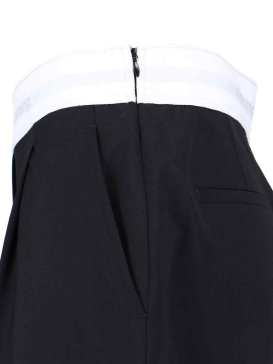 25FW 알렉산더 왕 스트레이트 팬츠 1WC3244748001 Black - ALEXANDER WANG