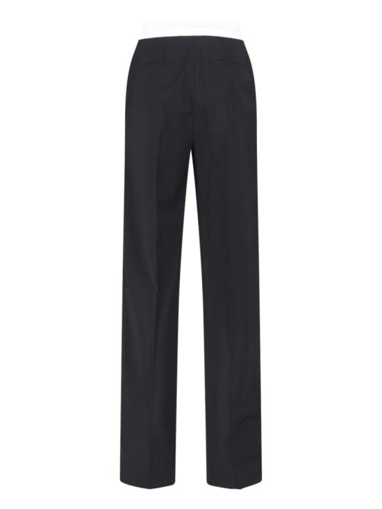 25FW 알렉산더 왕 스트레이트 팬츠 1WC3244748001 Black - ALEXANDER WANG