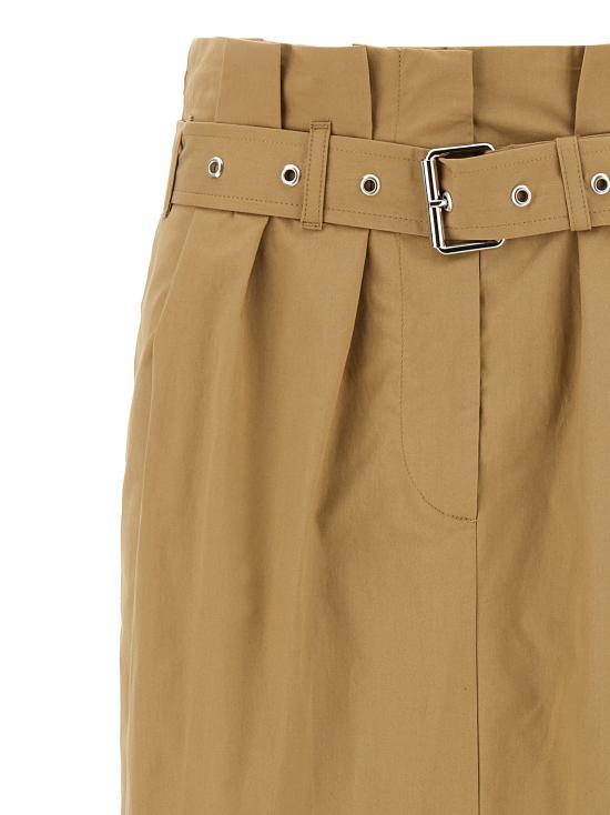 25SS 드리스 반 노튼 숏 스커트 2510108161147103 Beige - DRIES VAN NOTEN