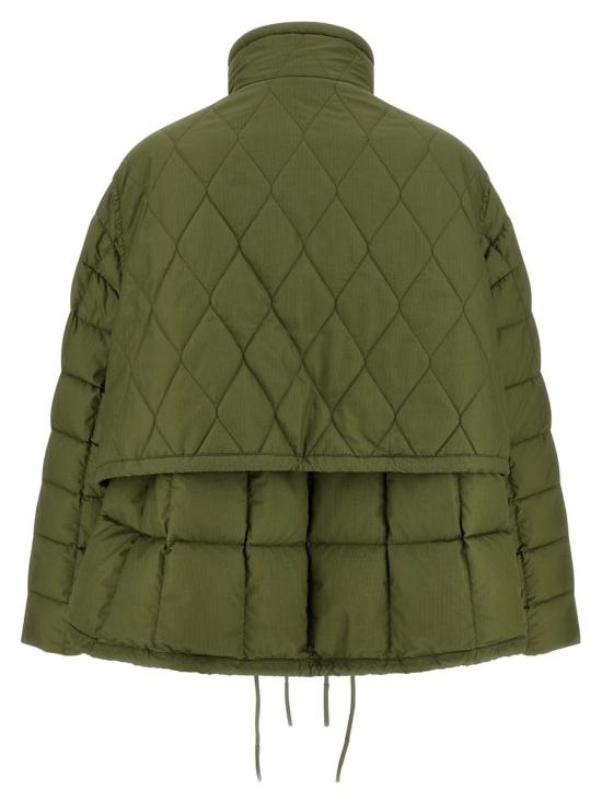 25FW 옌키옌키 숏패딩 EMBERJACKETKETCHUPNYLONKETCHUPKHAKI GREEN - IENKI IENKI