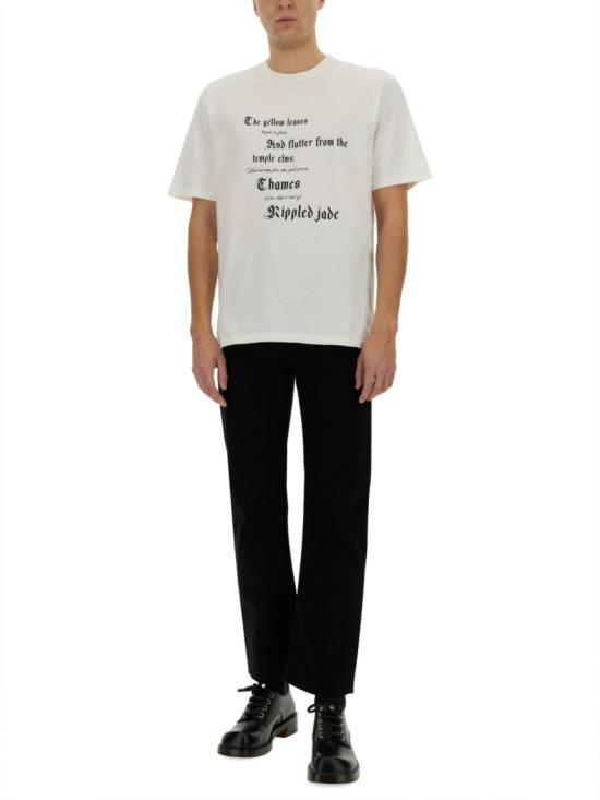 25SS 알렉산더 맥퀸 반팔 티셔츠 815069 QTAC70909 White - ALEXANDER MCQUEEN