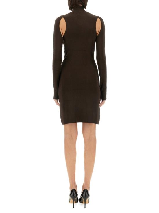  헬무트랭 미디 원피스 O06HW704 D1P Brown - HELMUT LANG