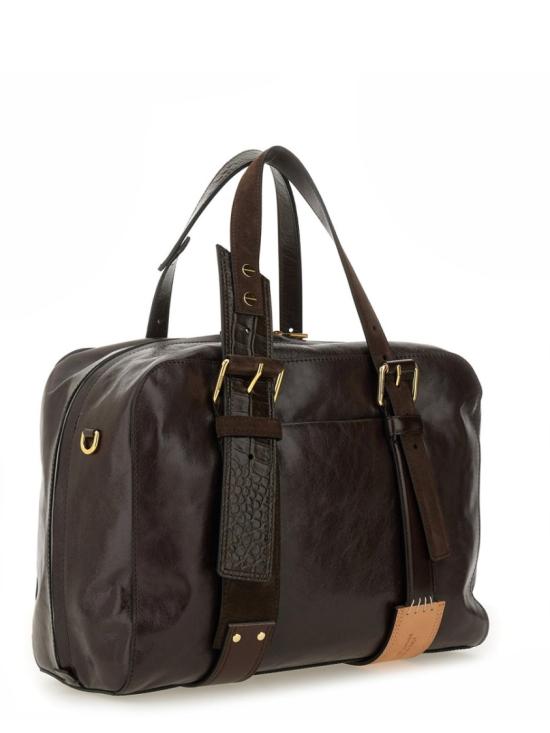 25SS 모스키노 토트백 MC4245PP0M OQ0307 Brown - MOSCHINO