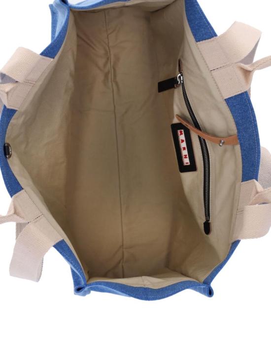 25FW 마르니 토트백 SHMP0078U1 P853600B60 Blue - MARNI