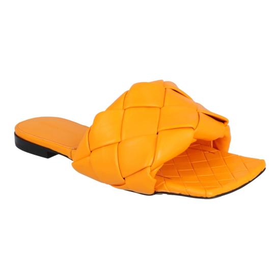  보테가베네타 샌들 608853VBSS07593 Orange - BOTTEGA VENETA