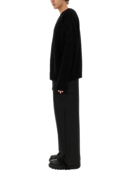  오프화이트 스웨터 OMHE151 C99KNI0011010 Black - OFF WHITE
