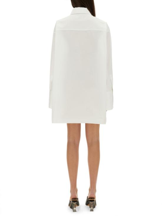 25SS 오프화이트 숏 원피스 OWDG009 S25FAB0010110 White - OFF WHITE