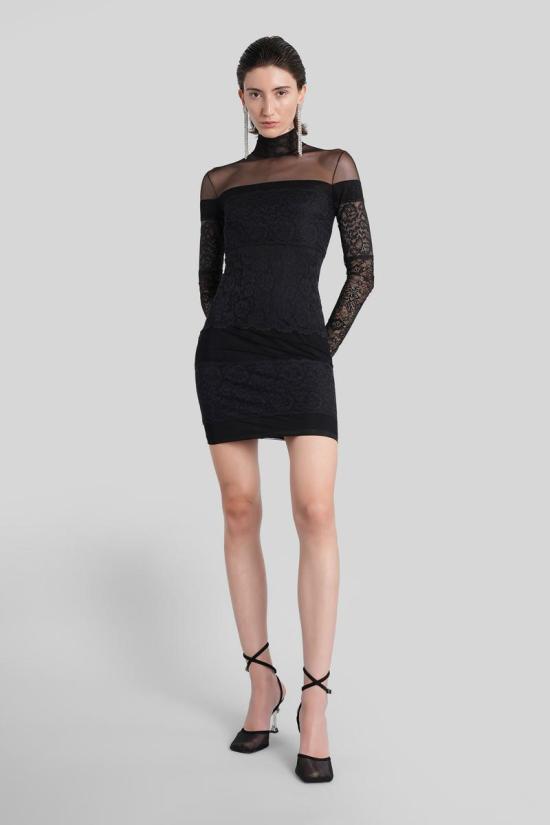 25FW 블루마린 숏 원피스 425442 2A691A Black