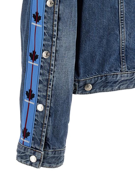  디스퀘어드2 데님 자켓 S74AM1466S30309470 BLUE - DSQUARED2