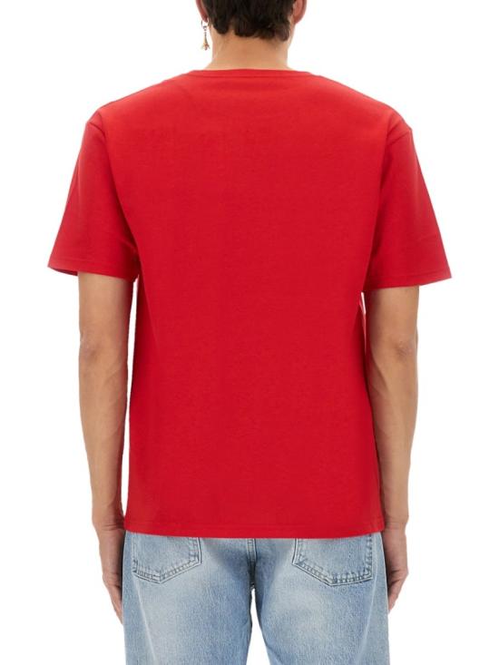 25FW 발렌티노 가라바니 반팔 티셔츠 7V3MG16PB32 BR3 Red - VALENTINO GARAVANI
