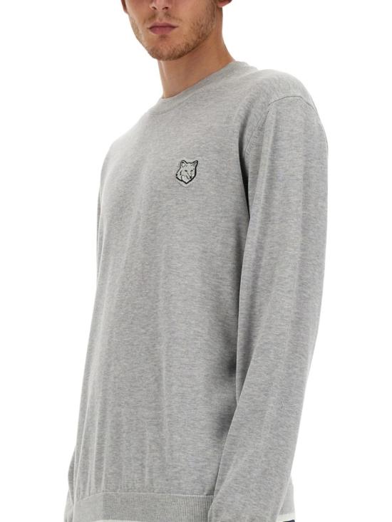  메종키츠네 스웨터 MM00801KT1103 H150 Grey - MAISON KITSUNE