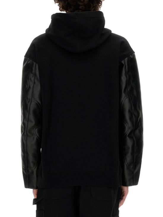  와타나베 준야 후드 티셔츠 WM T904 100 1 Black - JUNYA WATANABE
