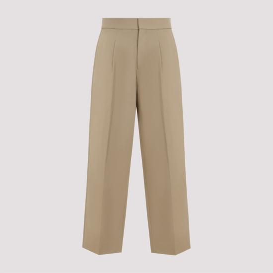  피어오브갓 스트레이트 팬츠 FG840 332HWT Brown - FEAR OF GOD