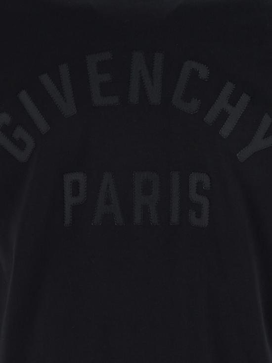 25FW 지방시 맥시 로고 코튼 티셔츠 BM71NK3YRS001 Black - GIVENCHY