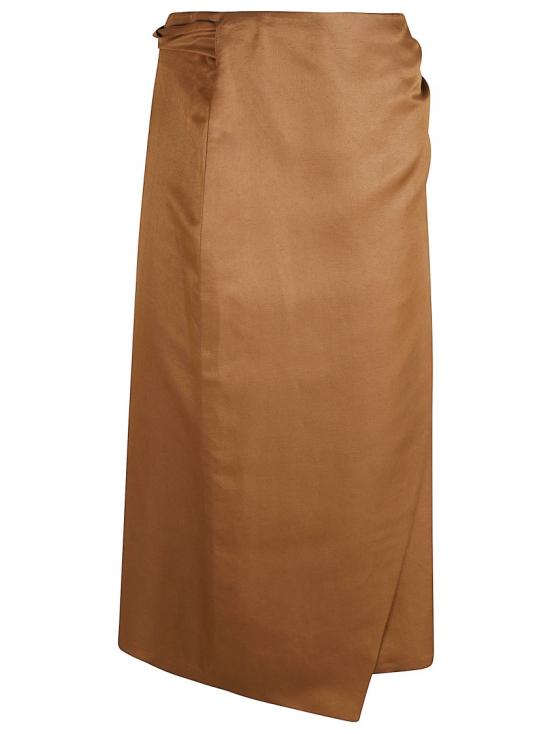 25SS 막스마라 롱 스커트 2511101032600 002 Brown