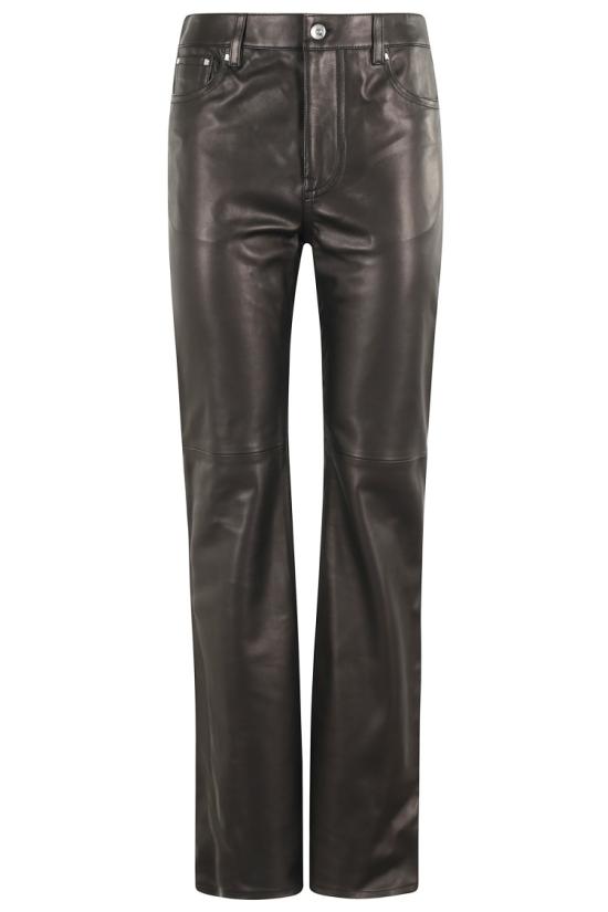 25FW 파코라반 가죽 팬츠 25AFPA333LB0078 097 Black