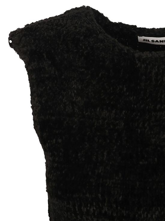  질샌더 민소매 티셔츠 J03NC0108J18271001 Black - JIL SANDER