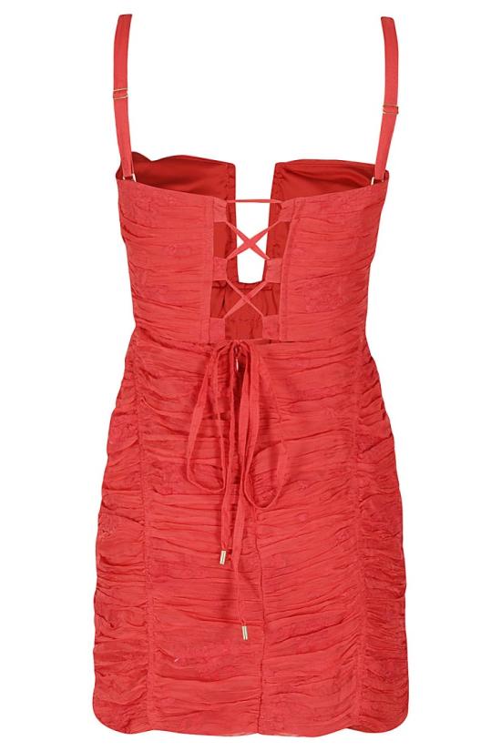  사비나 무사예프 숏 원피스 D20427 094 Red - SABINA MUSAYEV