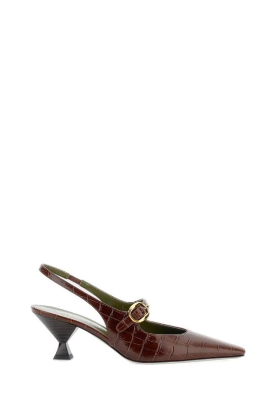 25FW 마리아 루카 힐/펌프스 DL45005A22042597 Brown