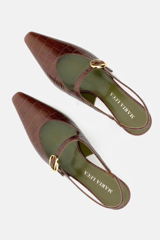 25FW 마리아 루카 힐/펌프스 DL45005A22042597 Brown - MARIA LUCA