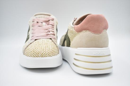  호간 플랫 슈즈 HXW5640EY00RNJ0SRU White - HOGAN