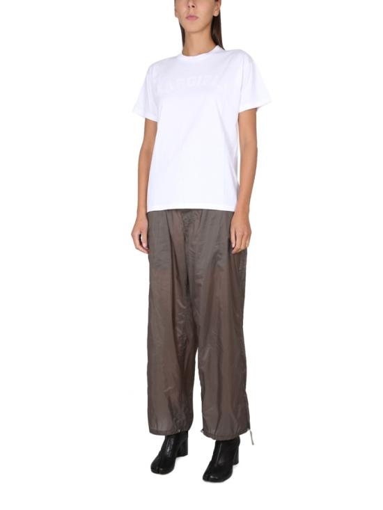  마르지엘라 로고 코튼 저지 티셔츠 S51GC0519 S22816100 White - MAISON MARGIELA