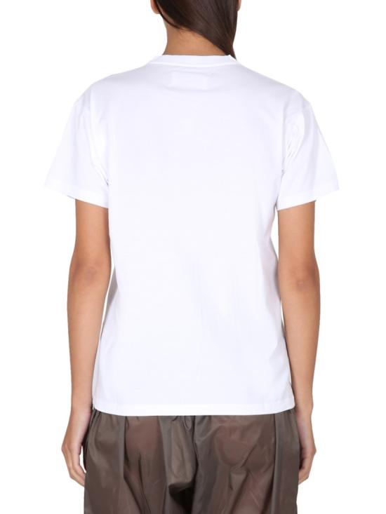  마르지엘라 로고 코튼 저지 티셔츠 S51GC0519 S22816100 White - MAISON MARGIELA
