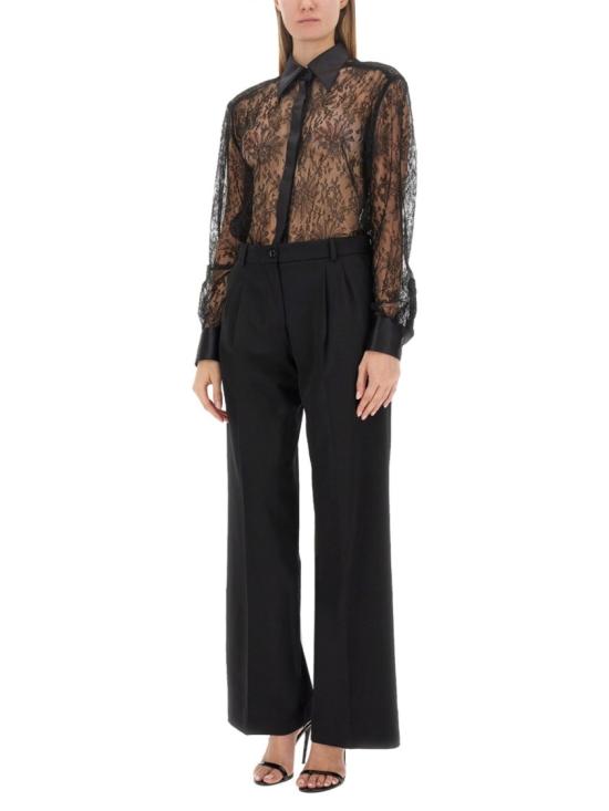  돌체앤가바나 블라우스 F5R42T MLMAEN0000 Black - DOLCE & GABBANA